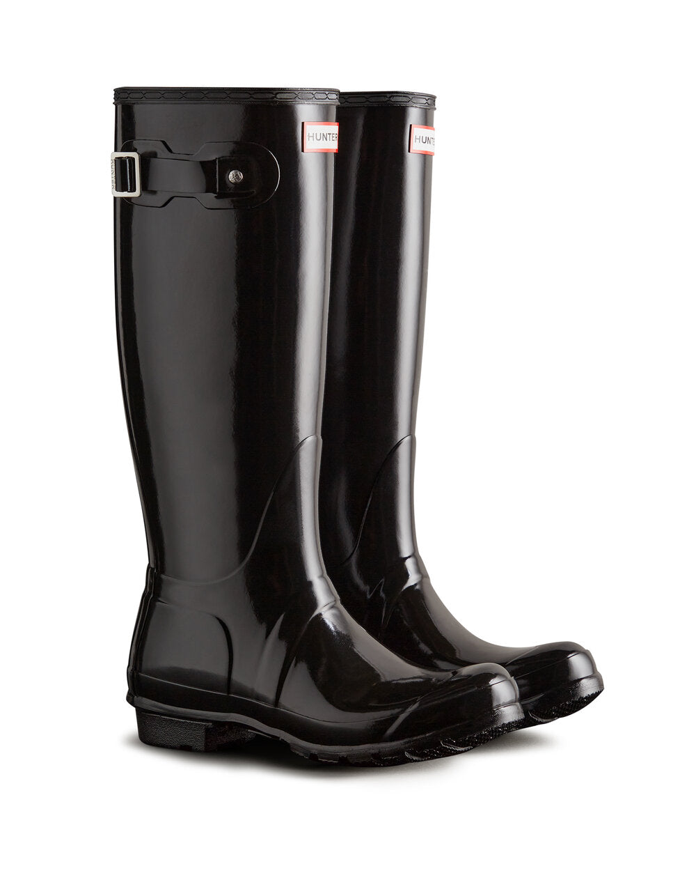 Original Tall Gloss gummistøvler - sort